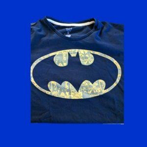 Licensed Vintage Batman T Shirt by Free Authority  Black XL